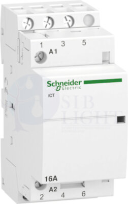 МОДУЛЬНЫЙ КОНТАКТОР iCT16A 3НО 220/240В АС 50ГЦ Schneider Electric A9C22813