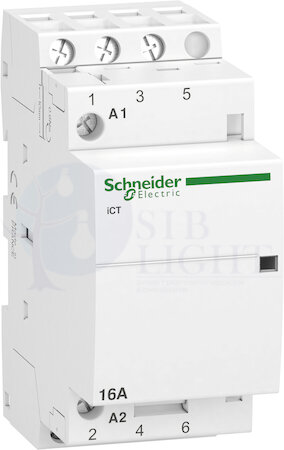 МОДУЛЬНЫЙ КОНТАКТОР iCT16A 3НО 220/240В АС 50ГЦ Schneider Electric A9C22813