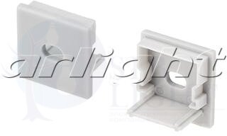 Заглушка ARH-WIDE-B-H20 Square с отверстием Arlight 016190
