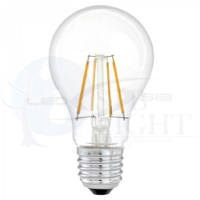 Лампа светодиодная диммируемая груша прозрачная PREMIUM Е27 А60 6W