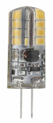 Лампа светодиодная LED 2.5Вт JC 2700К G4 теплый капсула 12V ERA Б0033191