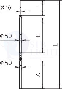 Молниеприемная мачта изолированная 4 м OBO Bettermann 5408934