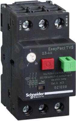 автоматический выключатель 2,5-4A Schneider Electric GZ1E08