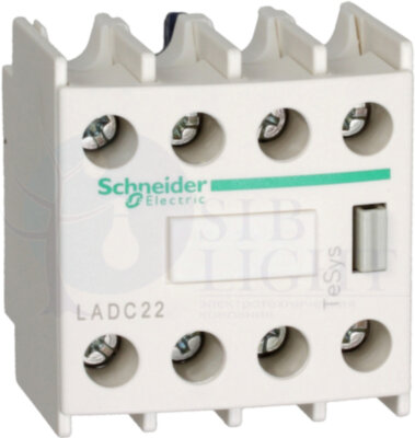 ДОП. КОНТ. БЛОК 2НО+2НЗ ФР.МОНТ. Schneider Electric LADC22