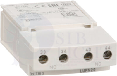 МОДУЛЬ ДОП КОНТАКТОВ 2НО Schneider Electric LUFN20