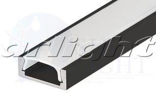MIC-2000 ANOD Black алюминиевый профиль Arlight 019487