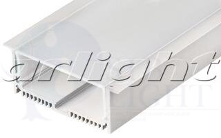 Профиль с экраном SL-LINIA88-F-2500 WHITE+OPAL Arlight 021373