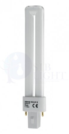 Лампа люминесцентная компактная Dulux S 11W/840 G23 Osram 4050300010618