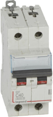Автомат 2P 40А DX3 (25 кА, C) Legrand 407804
