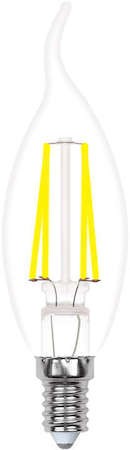 Лампа светодиодная с трехступенчатым диммером 100-50-10 LED 5вт 175-250В свечана ветру 420Лм Е14 3000К Uniel Multibrigh филамент Uniel UL-00002368