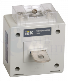 Трансформатор тока ТОП-0,66 80/5А 5ВА класс 0,5S IEK