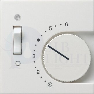 Крышка для терморегулятора System55 (индикатор, белая матовая) Gira 149227