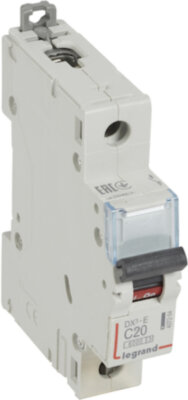 Автомат 1P 20А DX3-E (6 кА, C) Legrand 407264
