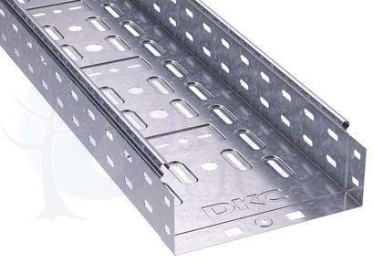 Лоток перфорированный 200х100 L 3000, цинк-ламельный DKC ДКС 35343ZL