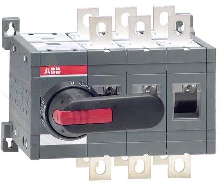 Реверсивный рубильник OT400E03CP до 400А 3-полюсный ABB 1SCA022771R8500