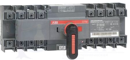 Реверсивный рубильник OTM40F4CMA230V с моторным приводом 4п ABB 1SCA120102R1001