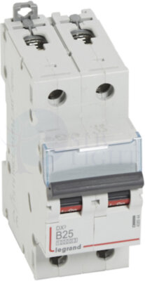 Автомат 2P 25А DX3 (16 кА, B) Legrand 408944