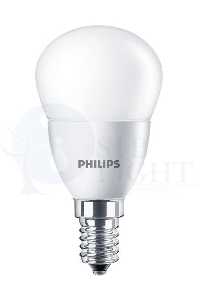 Светодиодная лампа Philips E14 3,5W = 25W нейтральный белый свет EyeComfort
