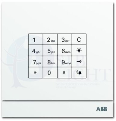Клавиатура, белый ABB 2CKA008300A0432