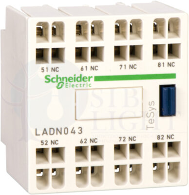 ДОП. КОНТ. БЛОК 3НО+1НЗ ФР.МОНТ. Schneider Electric LADN313