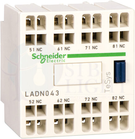 ДОП. КОНТ. БЛОК 3НО+1НЗ ФР.МОНТ. Schneider Electric LADN313