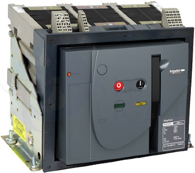 Выкл.-разъед. EasyPact MVS 1000A 3P 50кА стац. с ручн.приводом Schneider Electric MVS10N3MF0D