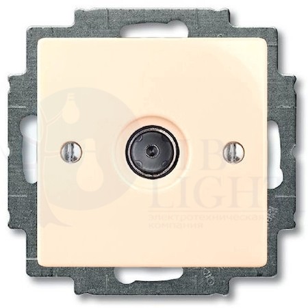 ABB BJB Basic 55 Беж Розетка TV оконечная ABB 1724-0-4280