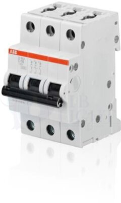 Автомат 3P 2А S200 (6 кА, D) ABB 2CDS253001R0021