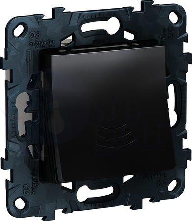 Звонок электронный, цвет - алюминий Schneider Electric NU578630
