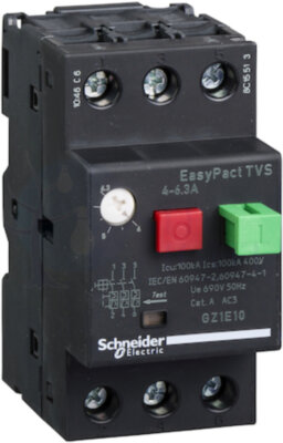 автоматический выключатель 4-6,3A Schneider Electric GZ1E10