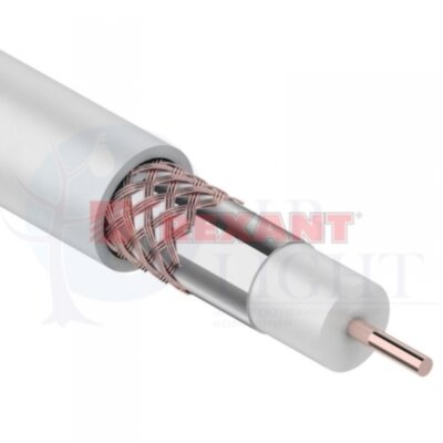 Кабель RG-6U+CU Cu/AL/Cu 48х0.12 75 Ом 100м Б (м) REXANT 01-2221