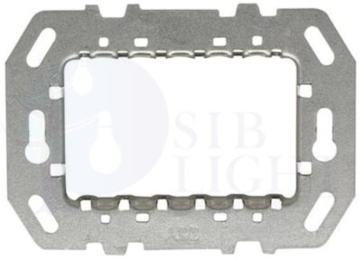 Суппорт стальной без монтажных лапок на 3 модуля ABB 2CLA247390N1001
