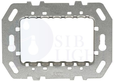 Суппорт стальной без монтажных лапок на 3 модуля ABB 2CLA247390N1001