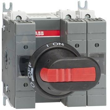 Рубильник OS63GD12P с ручкой под предохранители DIN-000 ABB 1SCA115227R1001