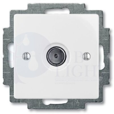 ABB BJB Basic 55 Бел Розетка TV оконечная ABB 1724-0-4276