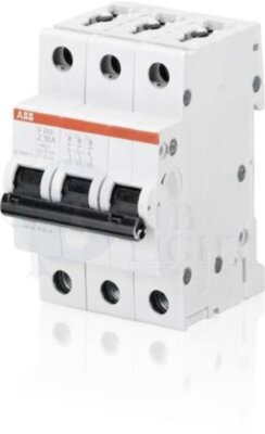 Автомат 3P 2А S200 (6 кА, Z) ABB 2CDS253001R0278