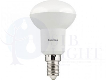 Лампа светодиодная LED6 R50/845/E14 6Вт 4500К белый E14 480лм 220-240В Camelion 11659
