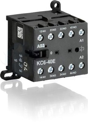Миниконтактор КС6-40-Е-2.4 3A (400В AC3) катушка 17#32В DC ABB GJH1213001R5401