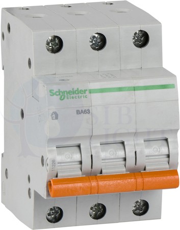 Автомат 3P 32А Домовой (4.5 кА, C) Schneider Electric 11226