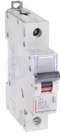 Автомат 1P 13А DX3 (6 кА, B) Legrand 407431