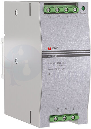 Блок питания 12В DR-75W-12 EKF PROxima EKF dr-75w-12