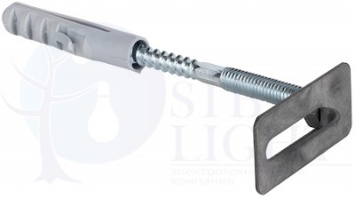 Держатель фасадный с крючком, L=100мм, HZ EKF PROxima EKF lp-31610