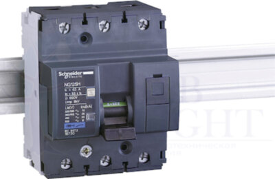 Автомат 3P 50А Acti 9 (12 кА, MA) Schneider Electric 18729