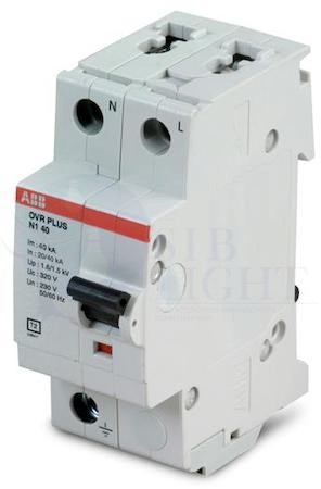 Ограничит. перенапряж. OVR PLUS N1 40 ABB 2CTB803701R0100