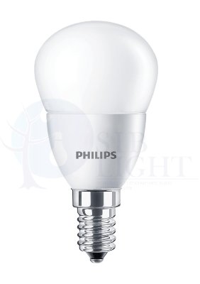 Светодиодная лампа Philips E14 5,5W = 40W нейтральный белый свет EyeComfort
