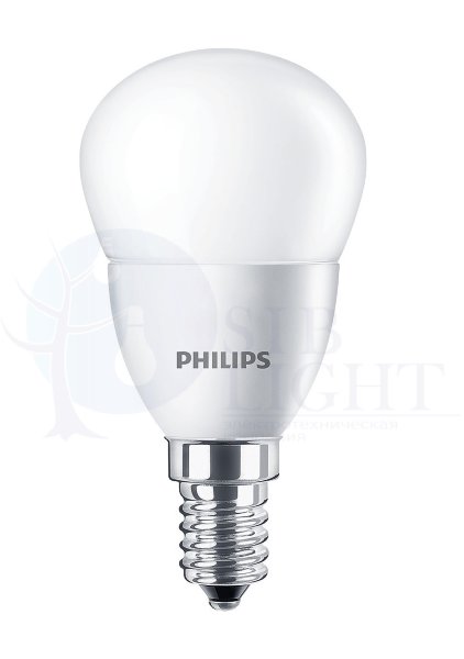 Светодиодная лампа Philips E14 5,5W = 40W нейтральный белый свет EyeComfort