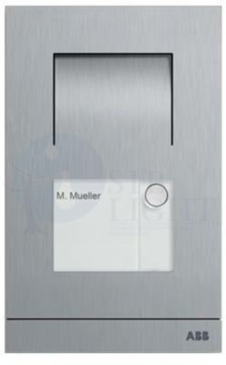 Станция вызова, аудио, одноклавишная, сталь ABB M21011P1-S