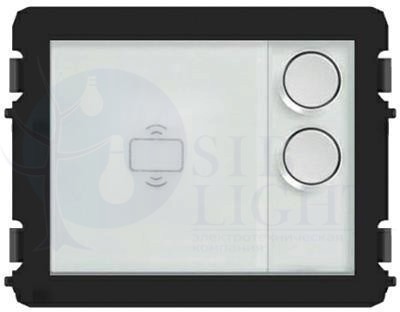 Клавишный модуль с двумя круглыми клавишами, со считывателем NFC/IC ABB 51012P2