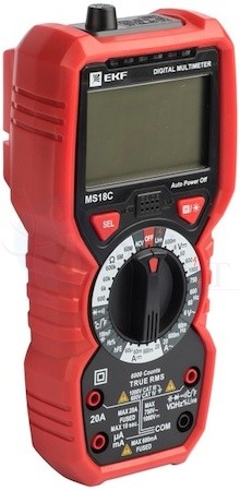 Мультиметр цифровой MS18C Expert EKF In-180701-pm18С