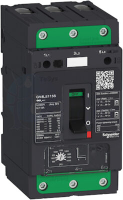 АВТ.ВЫКЛ GV4LE С МАГНИТНЫМ РАСЦЕПИТЕЛЕМ 12,5A 50kA ЗАЖИМ EVERLINK Schneider Electric GV4LE12N
